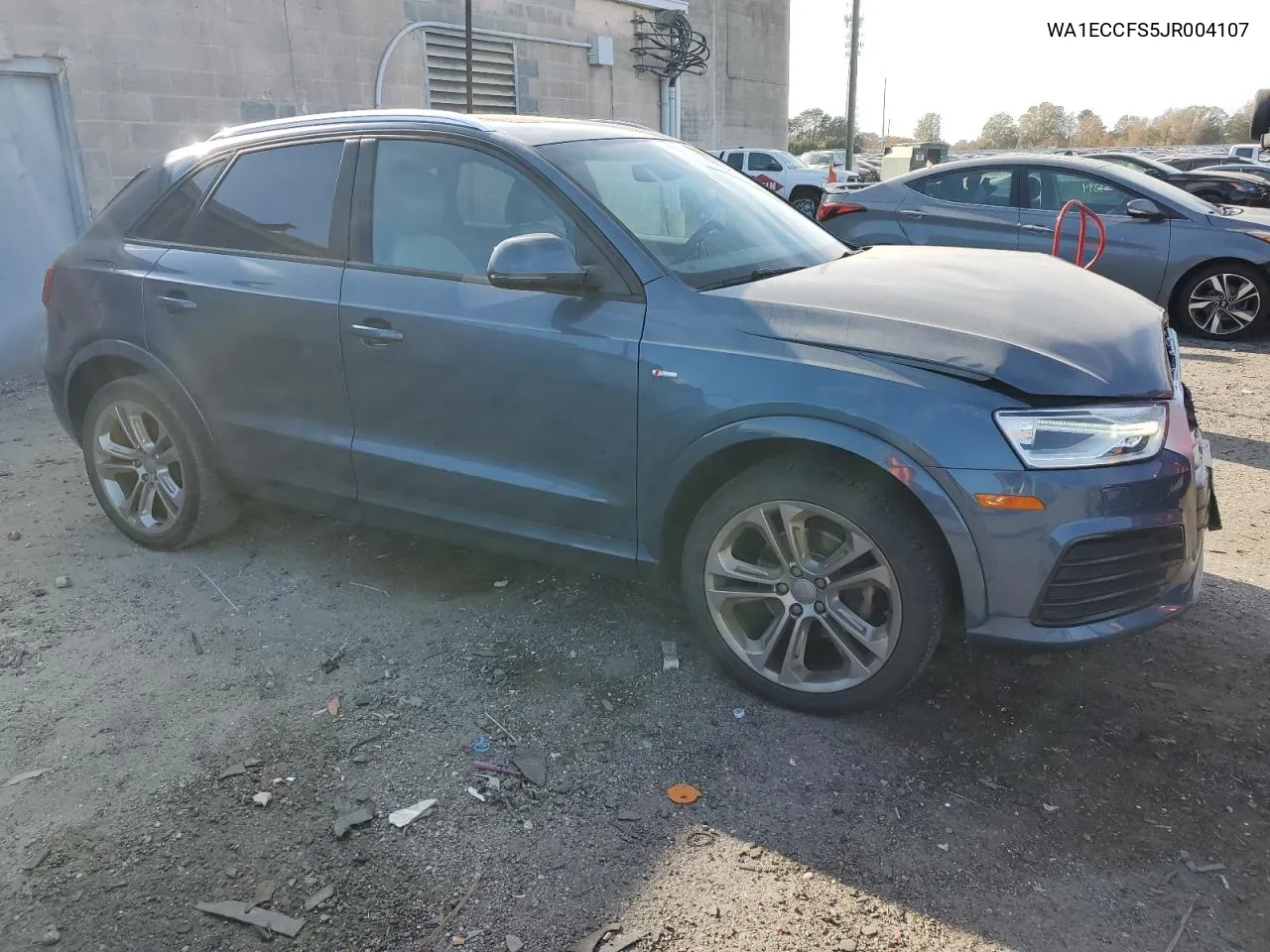 2018 Audi Q3 Premium VIN: WA1ECCFS5JR004107 Lot: 79449234