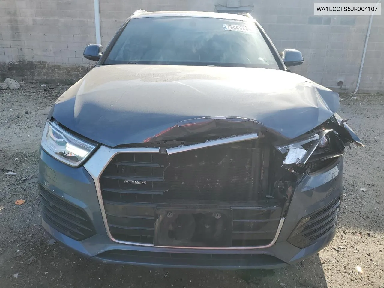 2018 Audi Q3 Premium VIN: WA1ECCFS5JR004107 Lot: 79449234