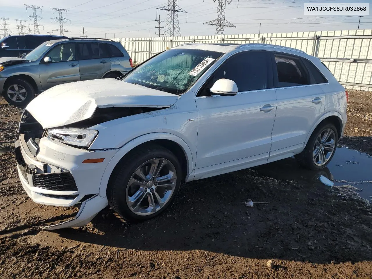 2018 Audi Q3 Premium Plus VIN: WA1JCCFS8JR032868 Lot: 79715064