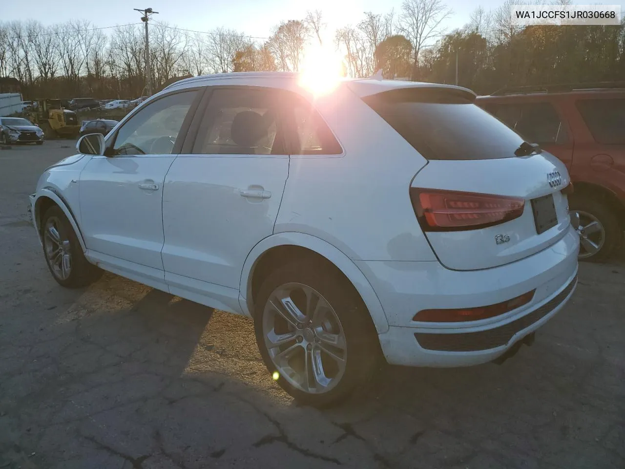 2018 Audi Q3 Premium Plus VIN: WA1JCCFS1JR030668 Lot: 80139074