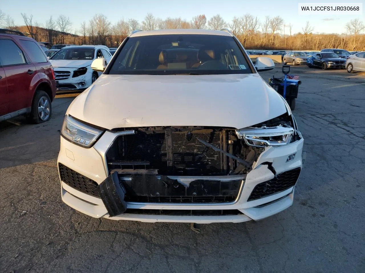 2018 Audi Q3 Premium Plus VIN: WA1JCCFS1JR030668 Lot: 80139074