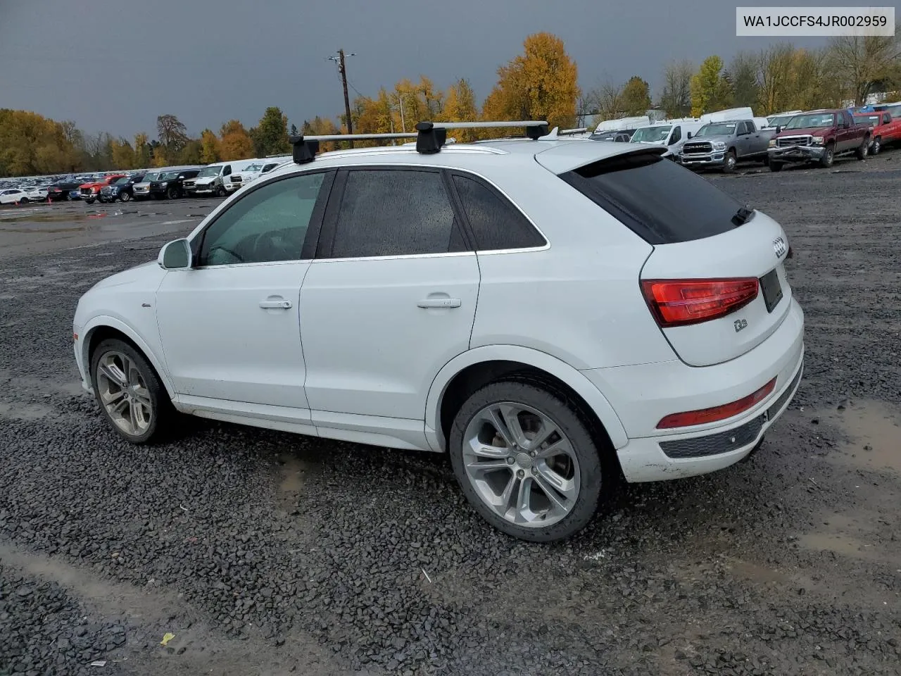 2018 Audi Q3 Premium Plus VIN: WA1JCCFS4JR002959 Lot: 80557004