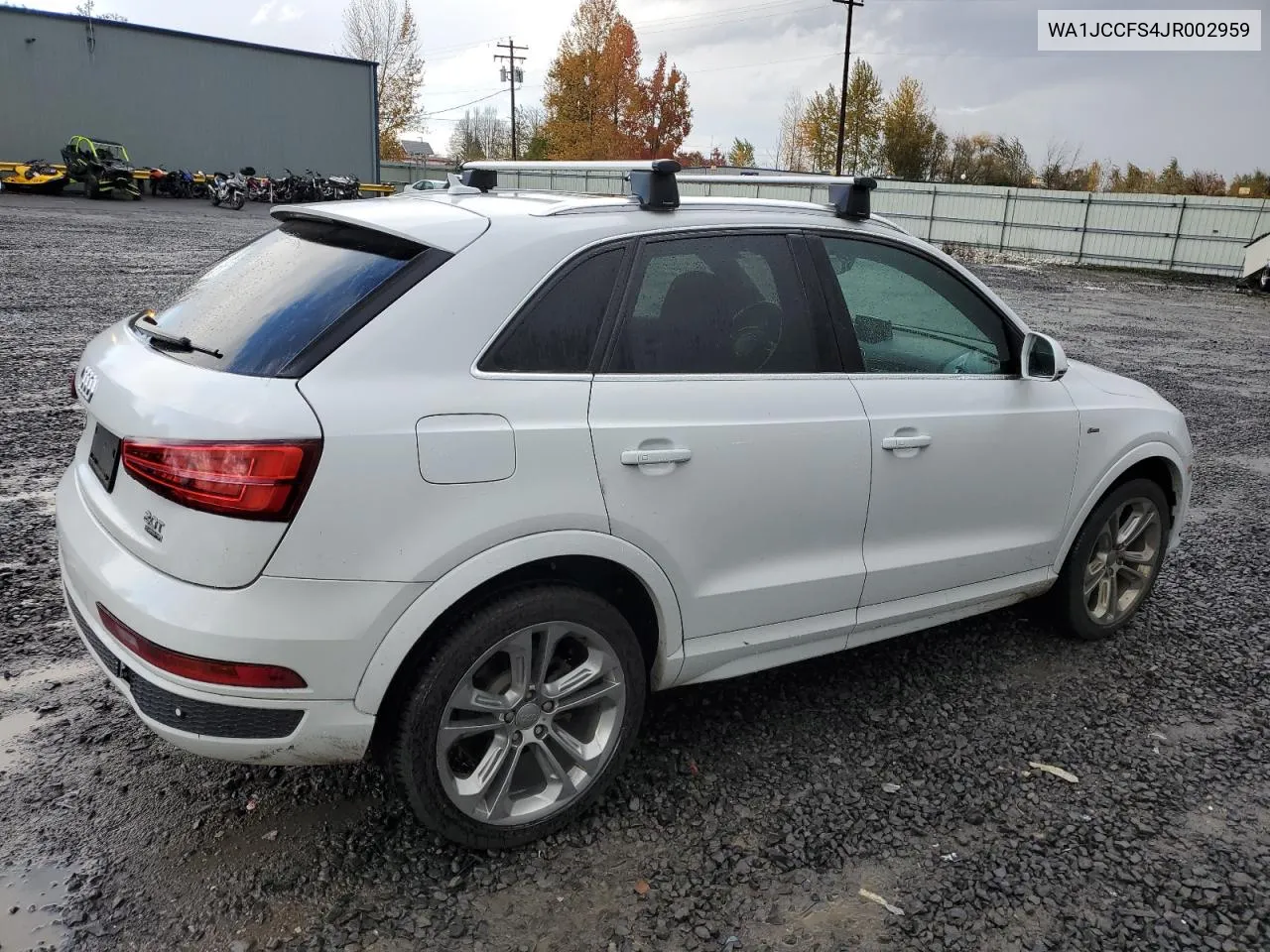 2018 Audi Q3 Premium Plus VIN: WA1JCCFS4JR002959 Lot: 80557004