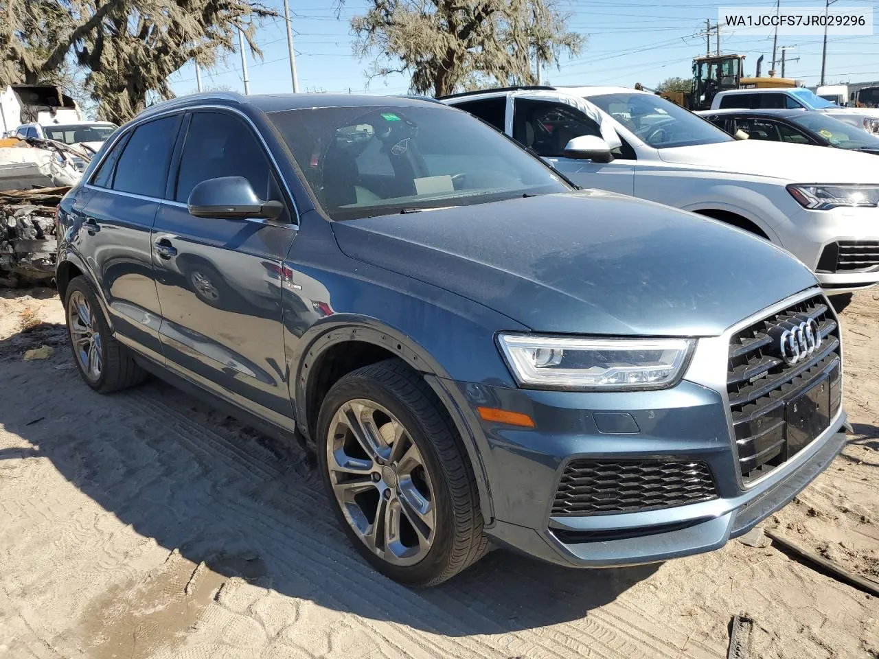 2018 Audi Q3 Premium Plus VIN: WA1JCCFS7JR029296 Lot: 80664134