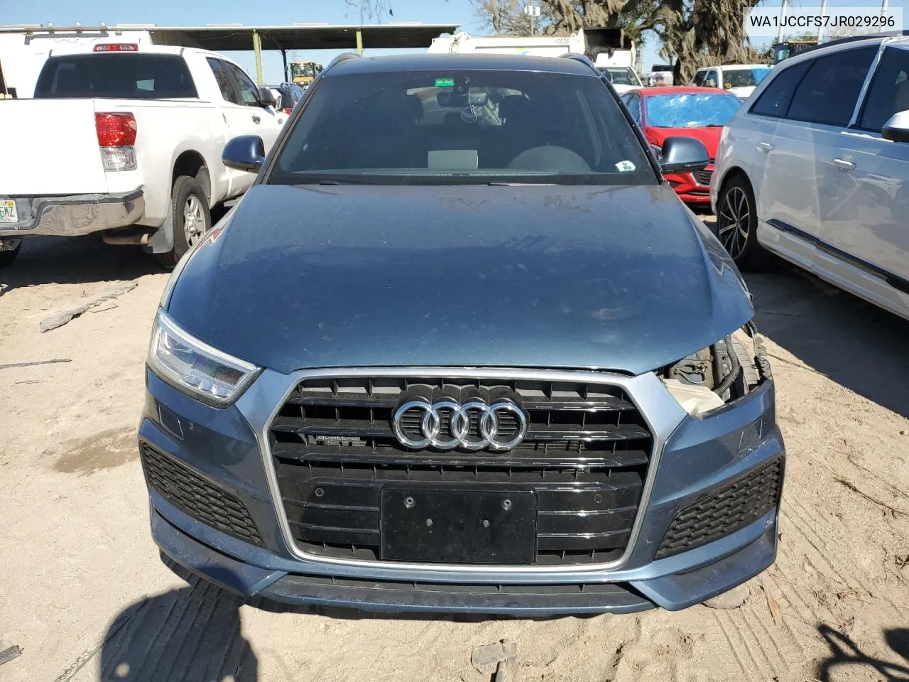 2018 Audi Q3 Premium Plus VIN: WA1JCCFS7JR029296 Lot: 80664134