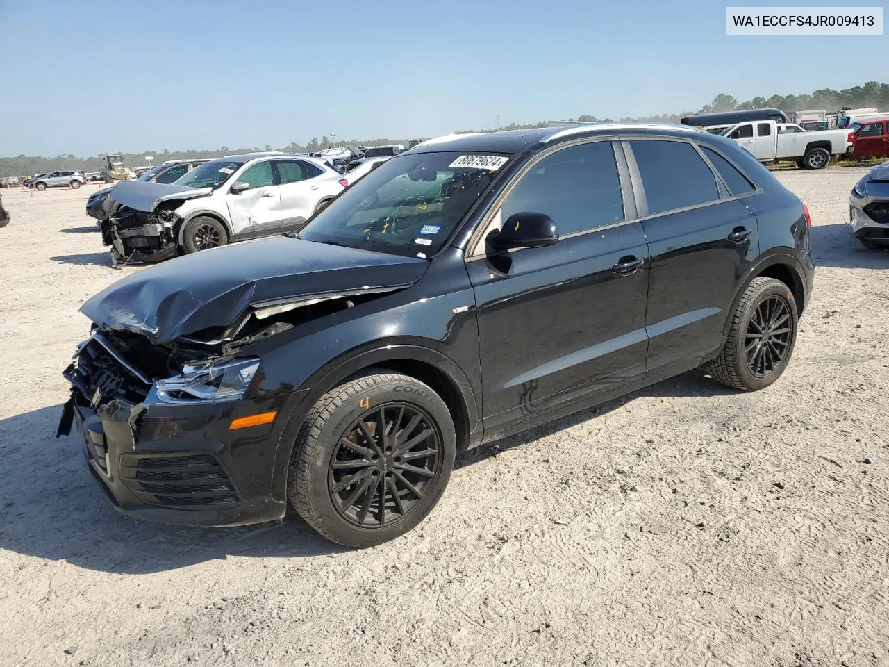 2018 Audi Q3 Premium VIN: WA1ECCFS4JR009413 Lot: 80679624