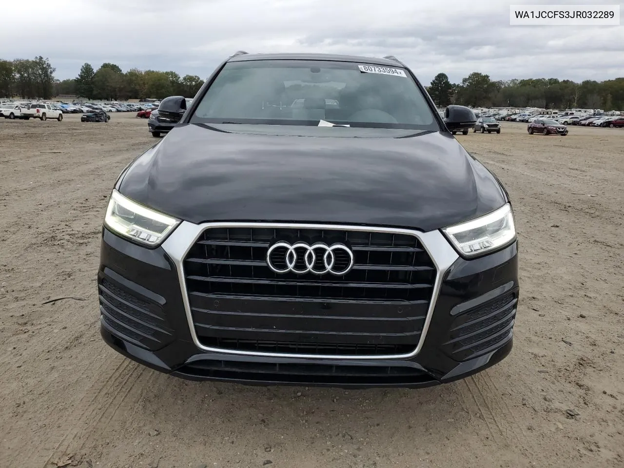 2018 Audi Q3 Premium Plus VIN: WA1JCCFS3JR032289 Lot: 80733594