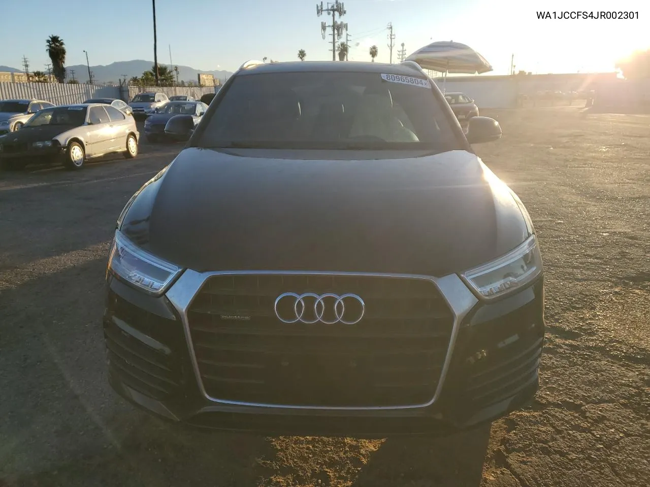 2018 Audi Q3 Premium Plus VIN: WA1JCCFS4JR002301 Lot: 80965804