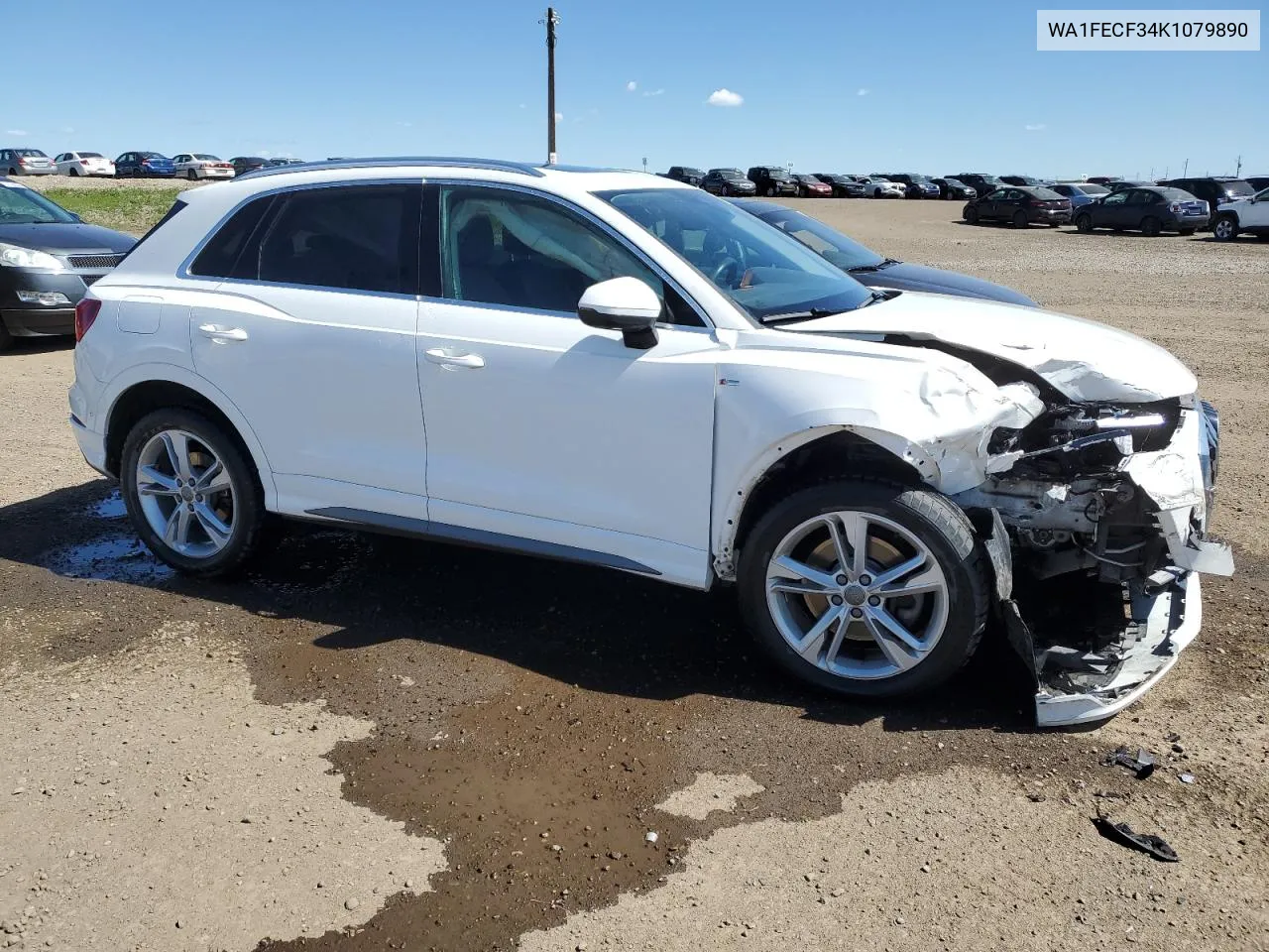 2019 Audi Q3 Prestige S-Line VIN: WA1FECF34K1079890 Lot: 58069264