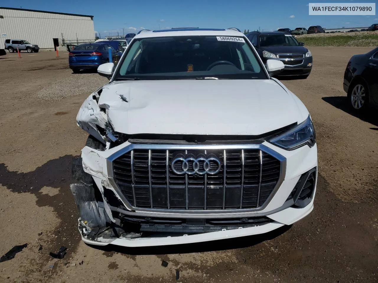 2019 Audi Q3 Prestige S-Line VIN: WA1FECF34K1079890 Lot: 58069264