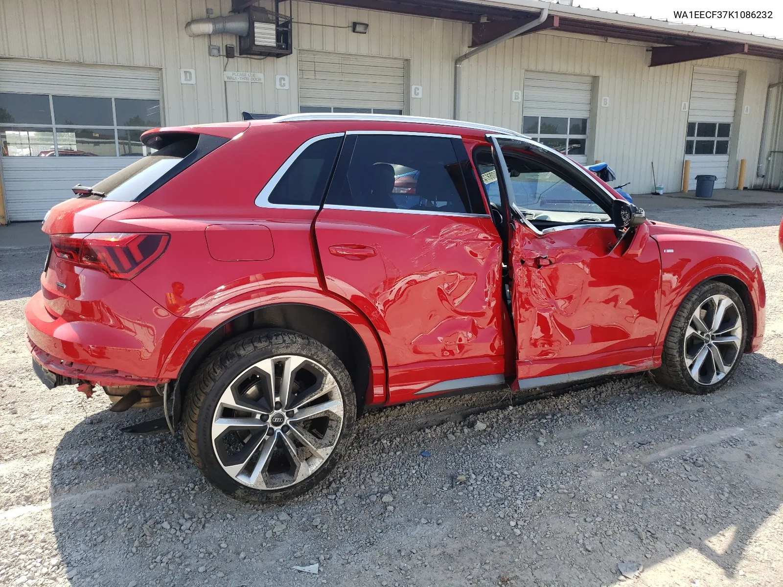 2019 Audi Q3 Premium Plus S-Line VIN: WA1EECF37K1086232 Lot: 67406874