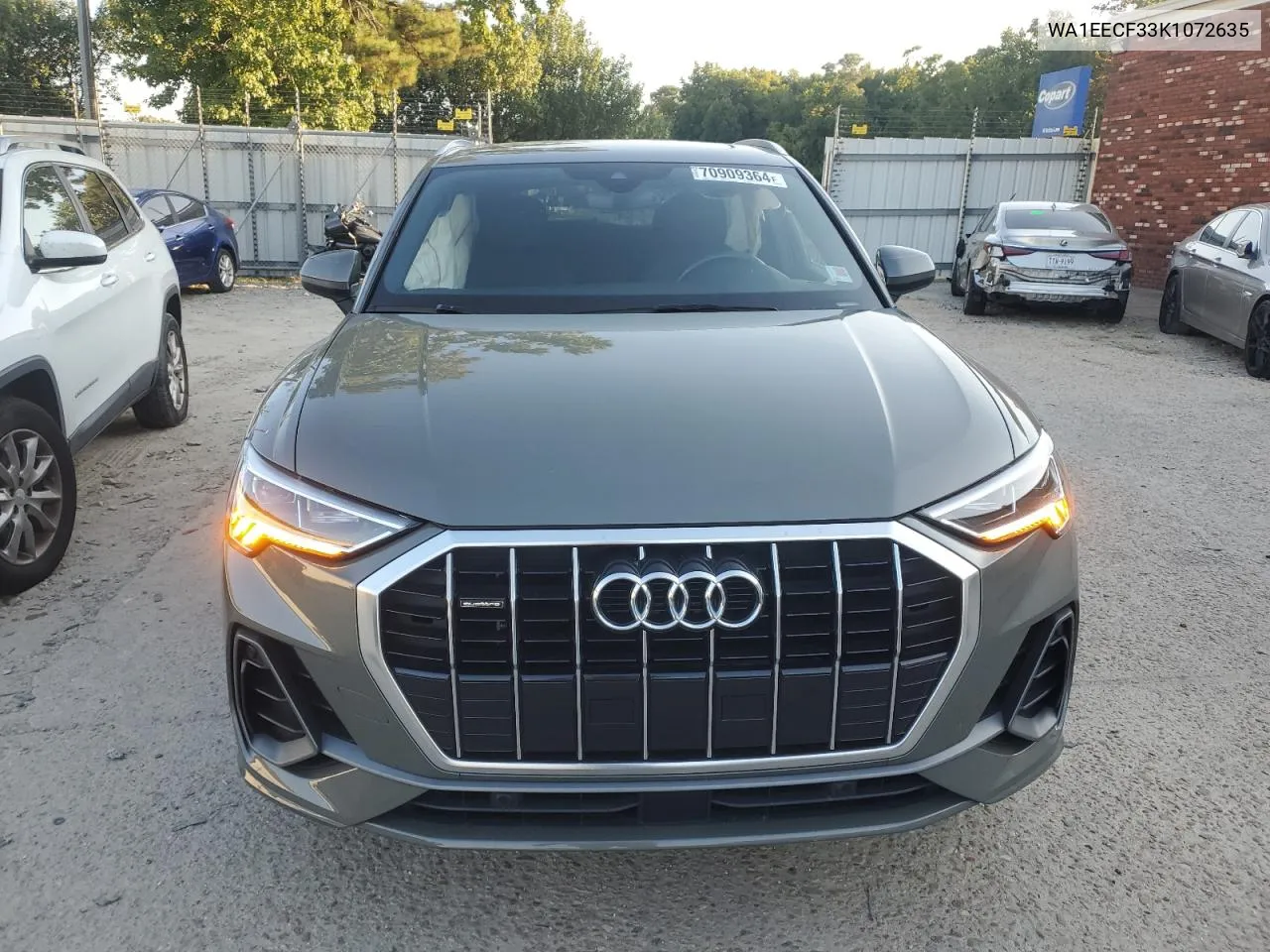 2019 Audi Q3 Premium Plus S-Line VIN: WA1EECF33K1072635 Lot: 70909364