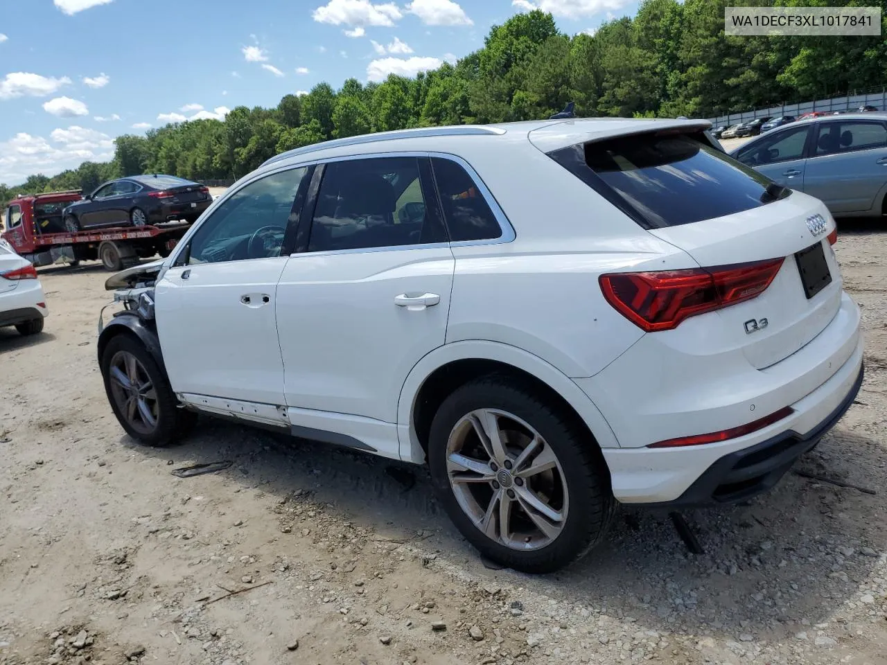 2020 Audi Q3 Premium S Line VIN: WA1DECF3XL1017841 Lot: 56053344