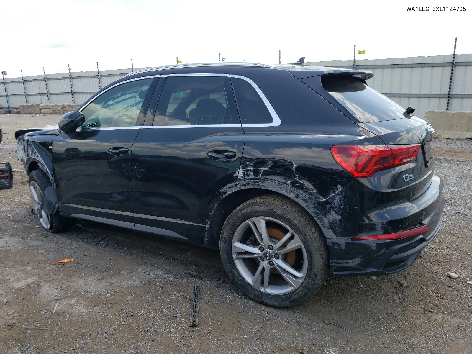 2020 Audi Q3 Premium Plus S-Line VIN: WA1EECF3XL1124795 Lot: 63493784