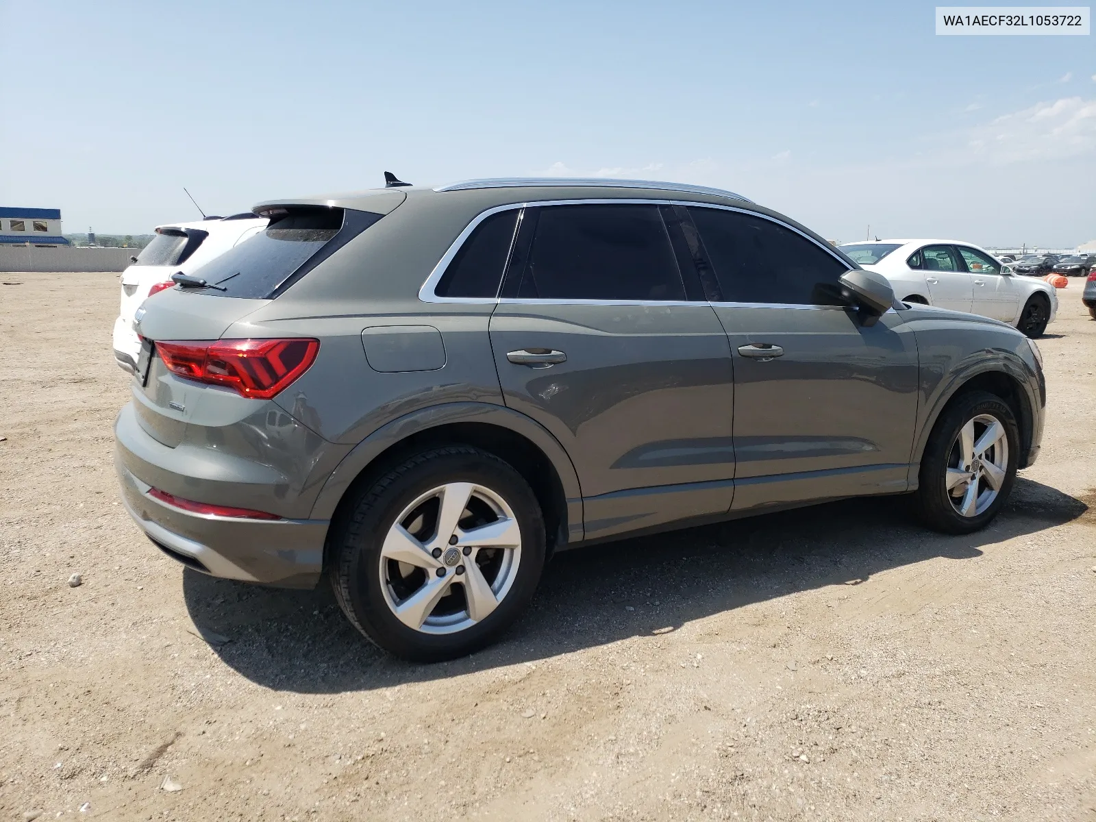 2020 Audi Q3 Premium VIN: WA1AECF32L1053722 Lot: 64045224