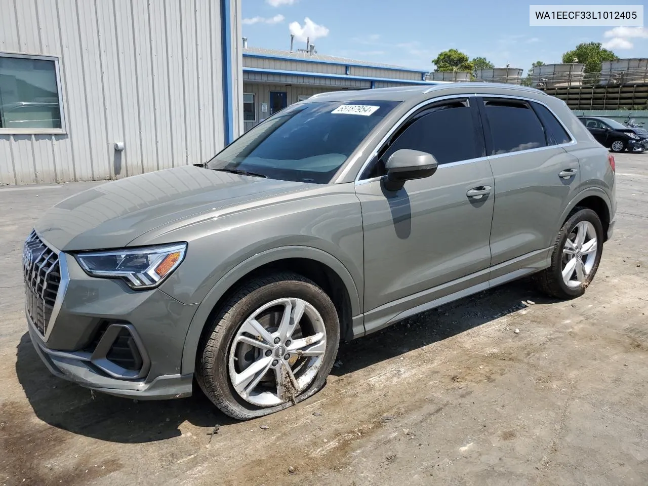 WA1EECF33L1012405 2020 Audi Q3 Premium Plus S-Line