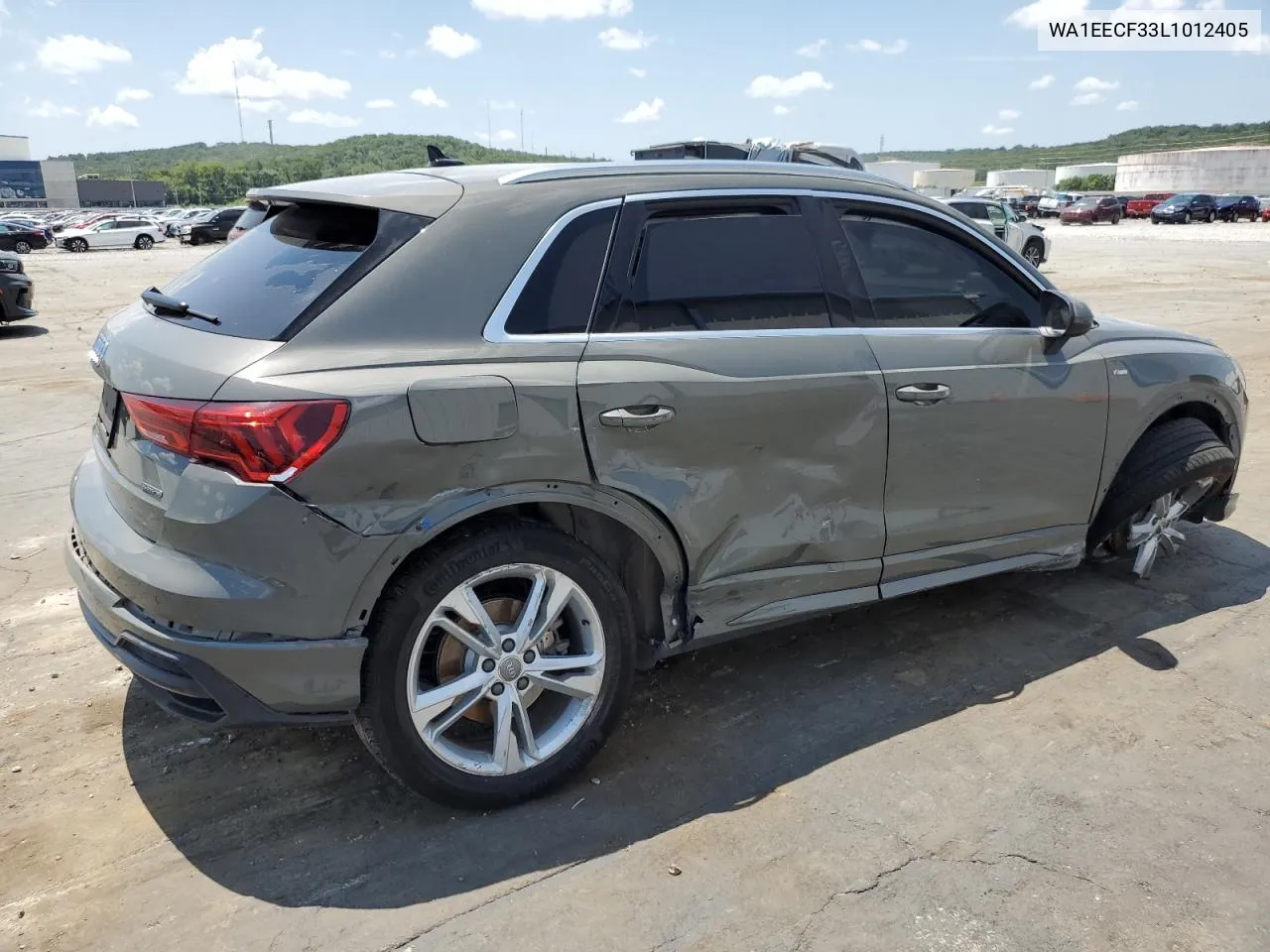 WA1EECF33L1012405 2020 Audi Q3 Premium Plus S-Line