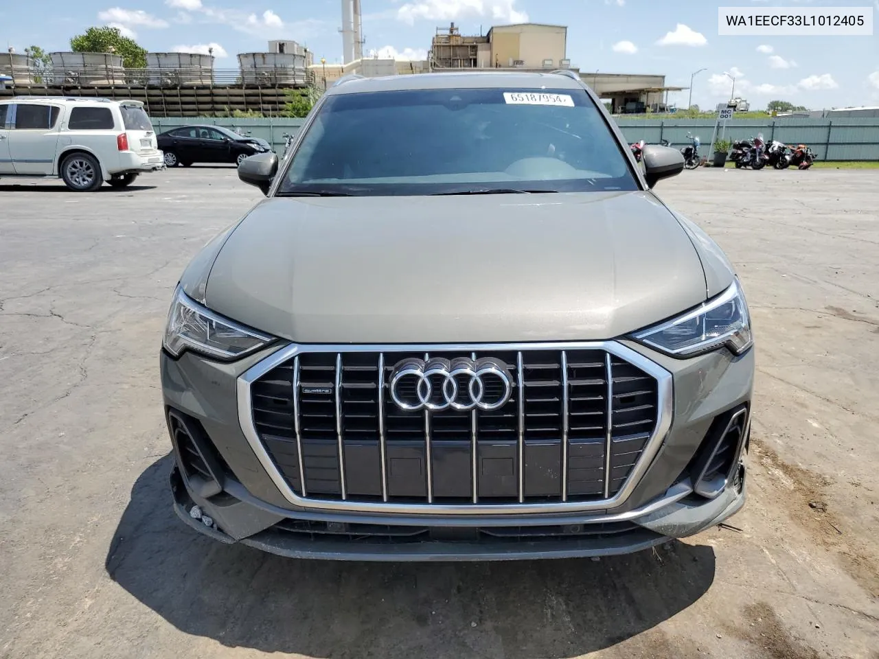 2020 Audi Q3 Premium Plus S-Line VIN: WA1EECF33L1012405 Lot: 65187954