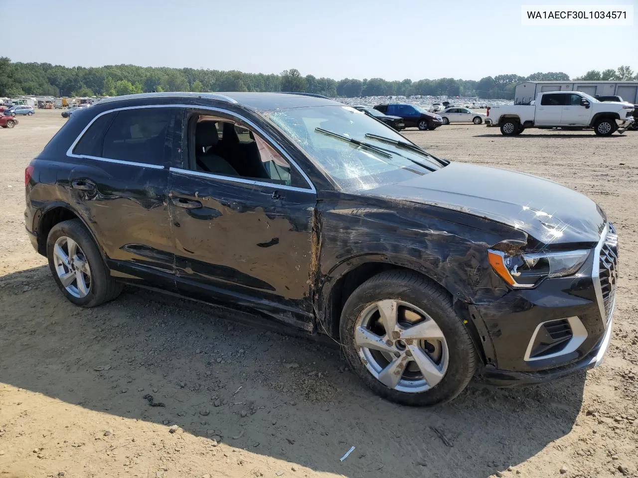 WA1AECF30L1034571 2020 Audi Q3 Premium