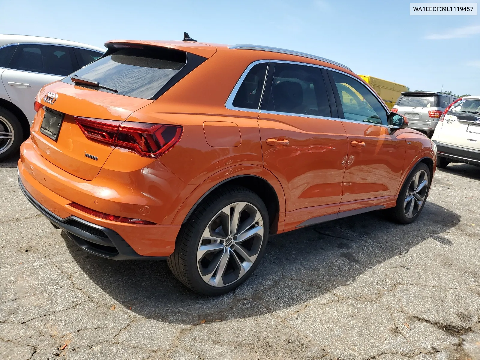 2020 Audi Q3 Premium Plus S-Line VIN: WA1EECF39L1119457 Lot: 66748794