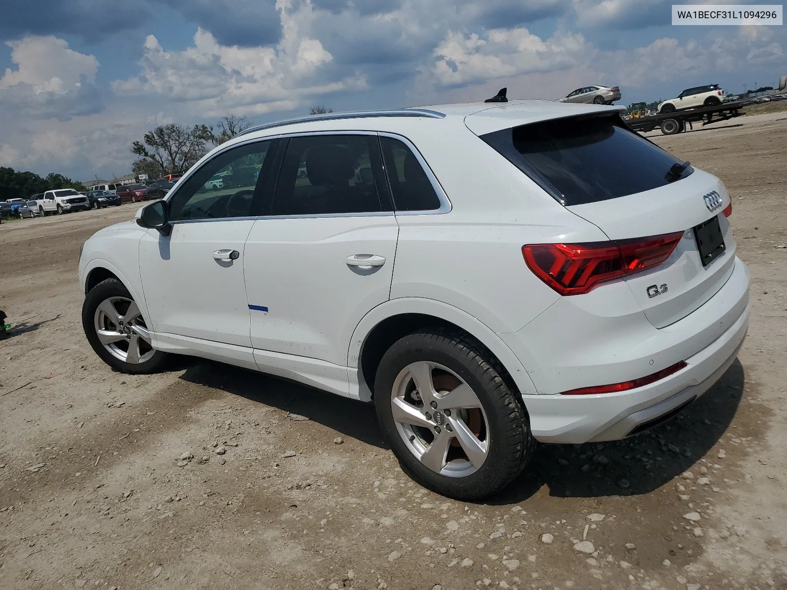 2020 Audi Q3 Premium Plus VIN: WA1BECF31L1094296 Lot: 67464814