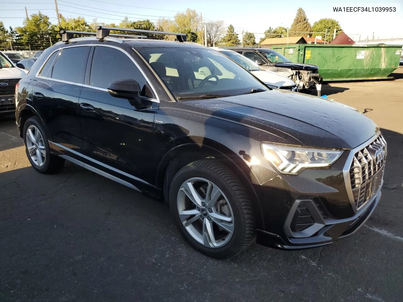 2020 Audi Q3 Premium Plus S-Line VIN: WA1EECF34L1039953 Lot: 69154744