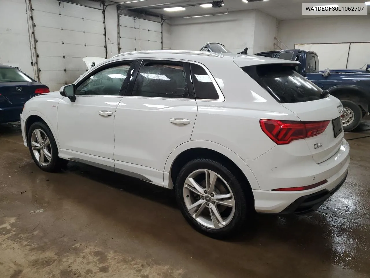 2020 Audi Q3 Premium S Line VIN: WA1DECF30L1062707 Lot: 70316544