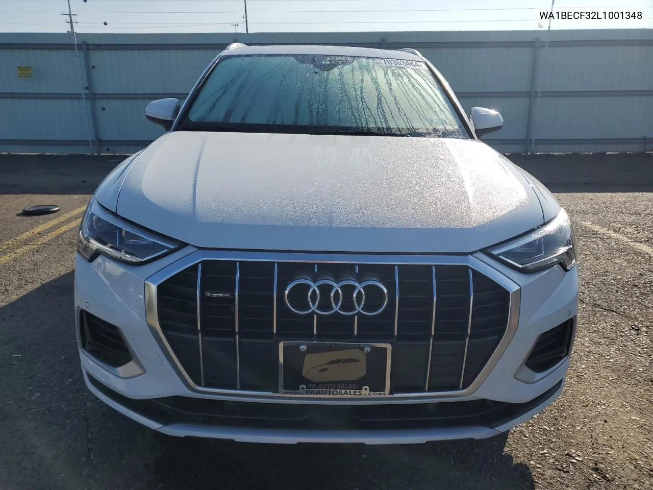 2020 Audi Q3 Premium Plus VIN: WA1BECF32L1001348 Lot: 70363464