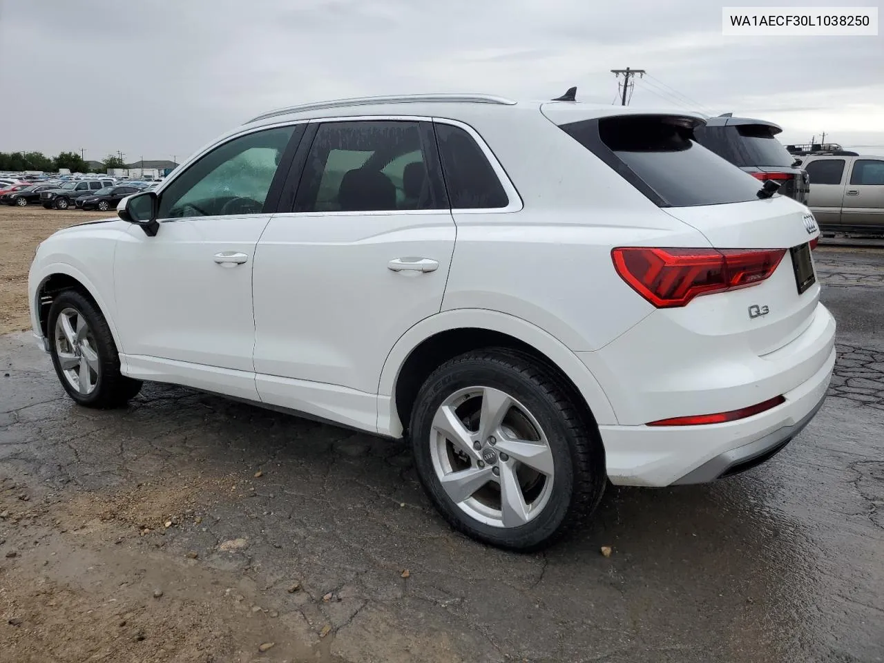 2020 Audi Q3 Premium VIN: WA1AECF30L1038250 Lot: 70607324