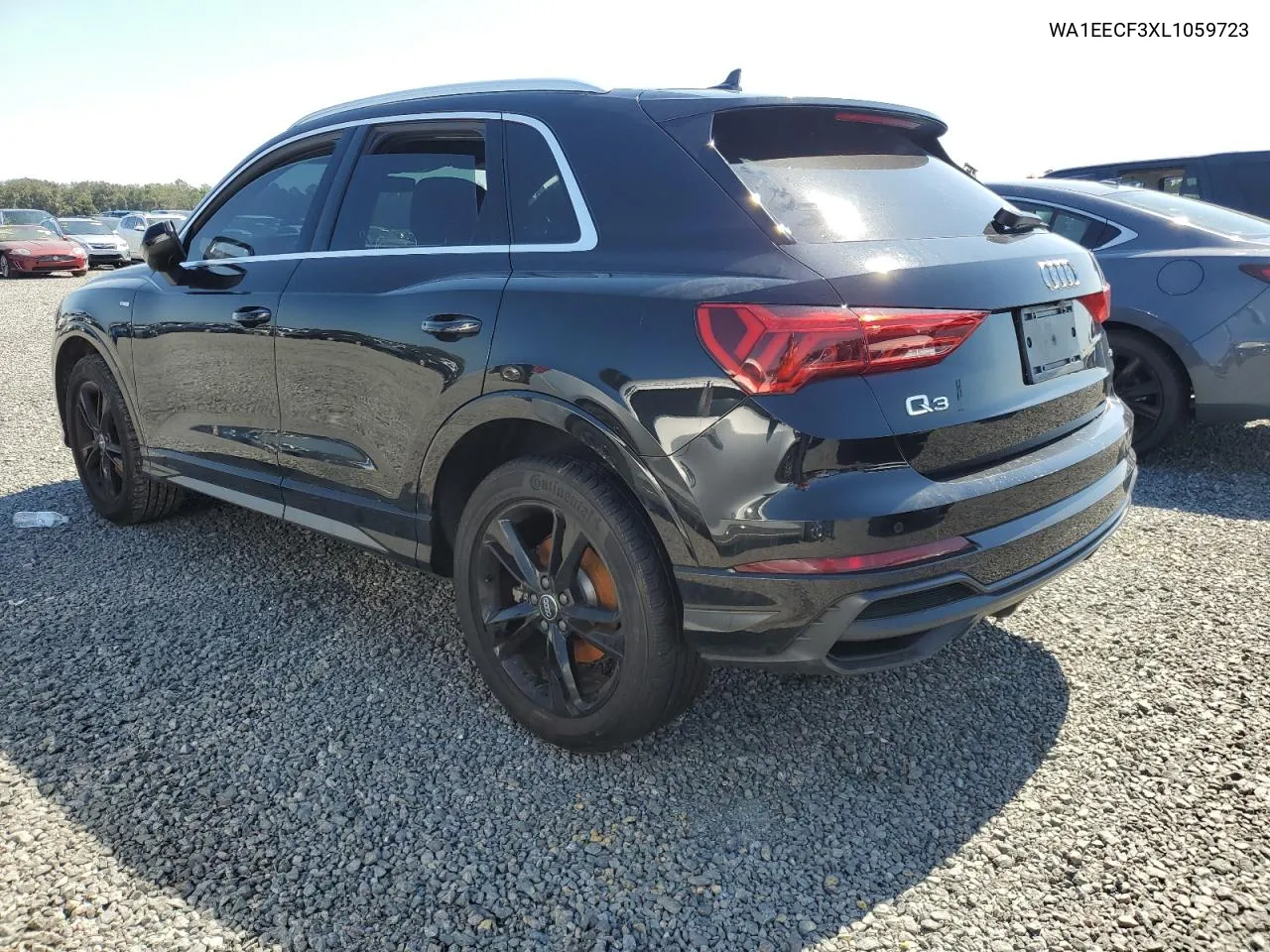 2020 Audi Q3 Premium Plus S-Line VIN: WA1EECF3XL1059723 Lot: 74125864