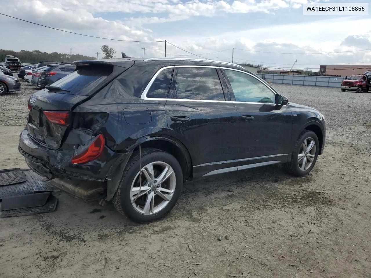 2020 Audi Q3 Premium Plus S-Line VIN: WA1EECF31L1108856 Lot: 74591574