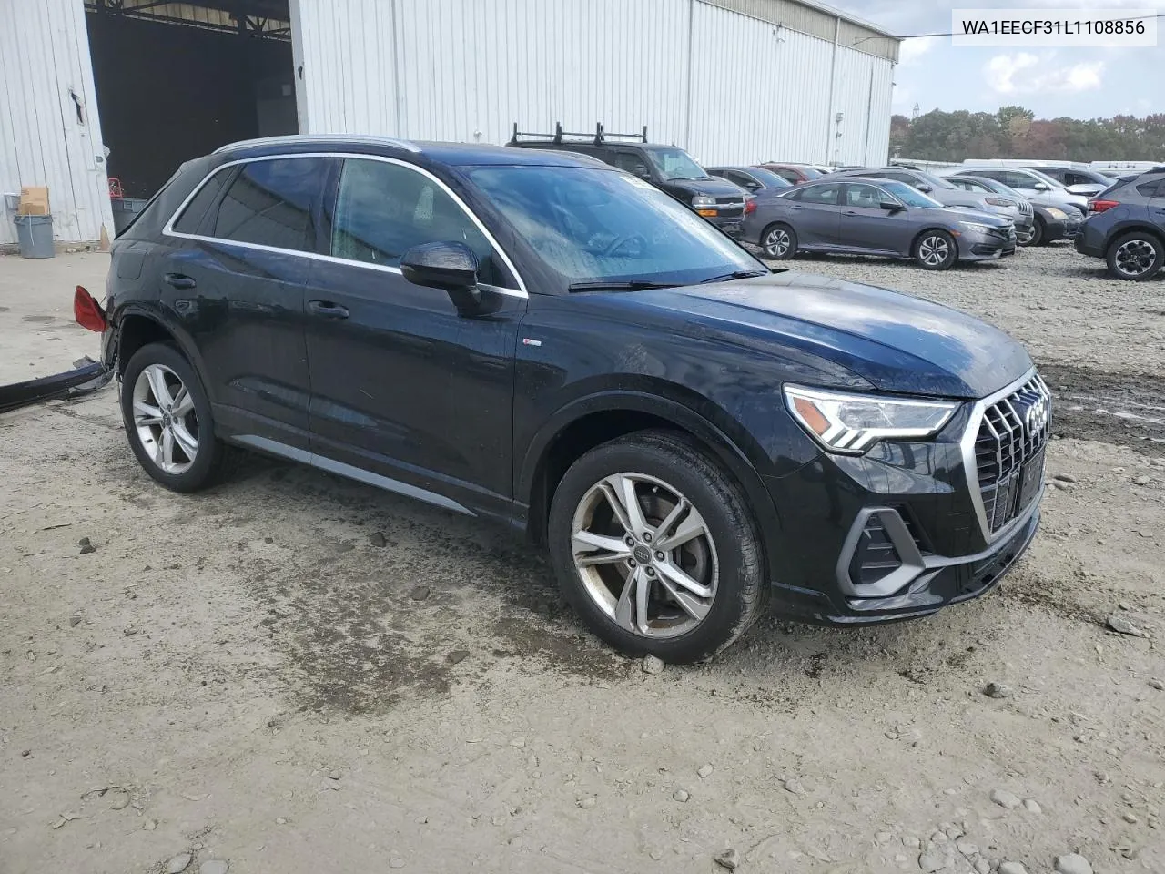 2020 Audi Q3 Premium Plus S-Line VIN: WA1EECF31L1108856 Lot: 74591574