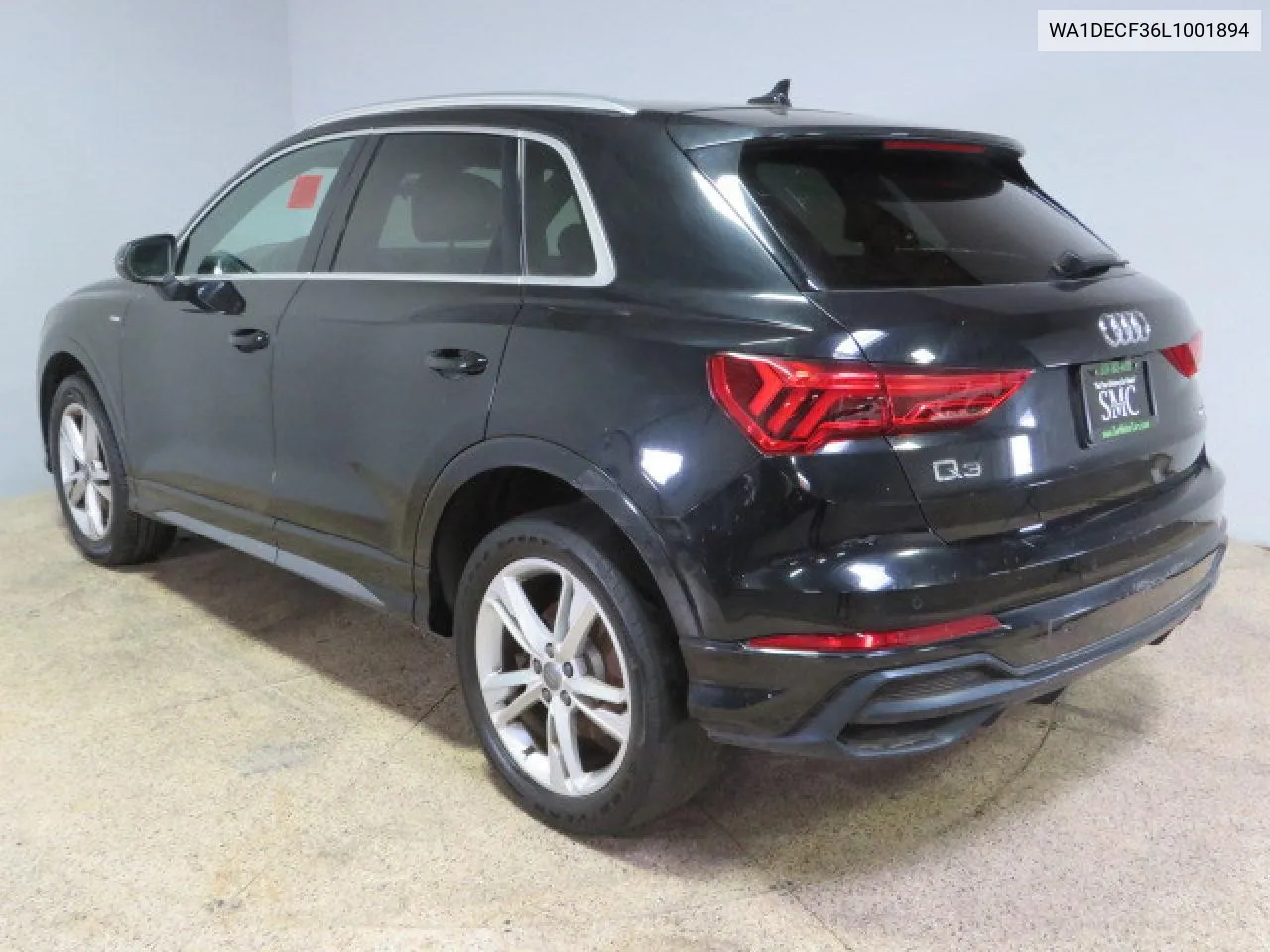 2020 Audi Q3 Premium S Line VIN: WA1DECF36L1001894 Lot: 74959234