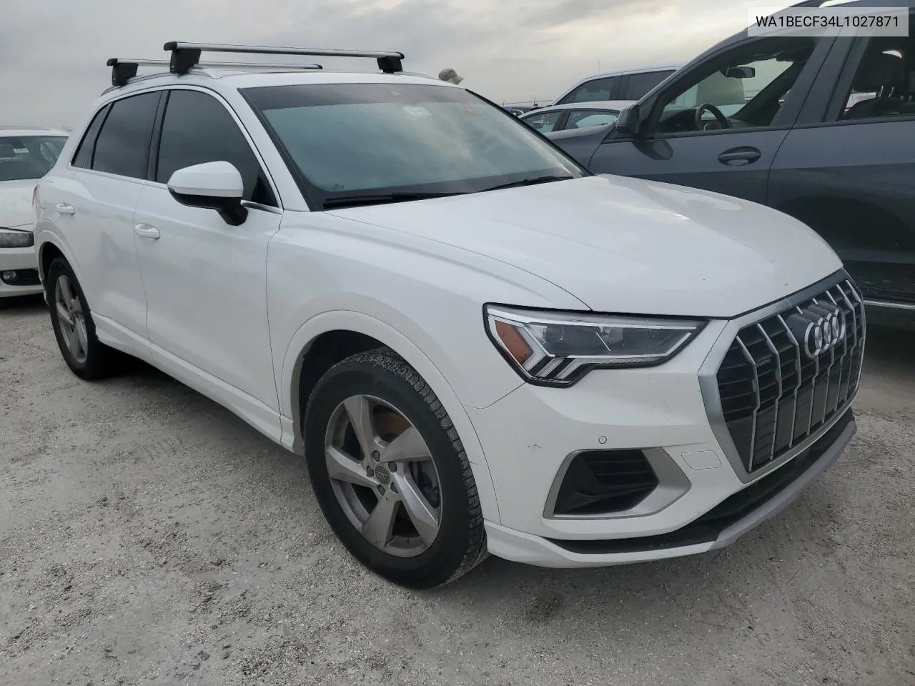 2020 Audi Q3 Premium Plus VIN: WA1BECF34L1027871 Lot: 75122084