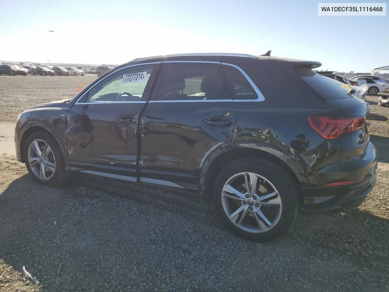 2020 Audi Q3 Premium S Line VIN: WA1DECF35L1116468 Lot: 77277314