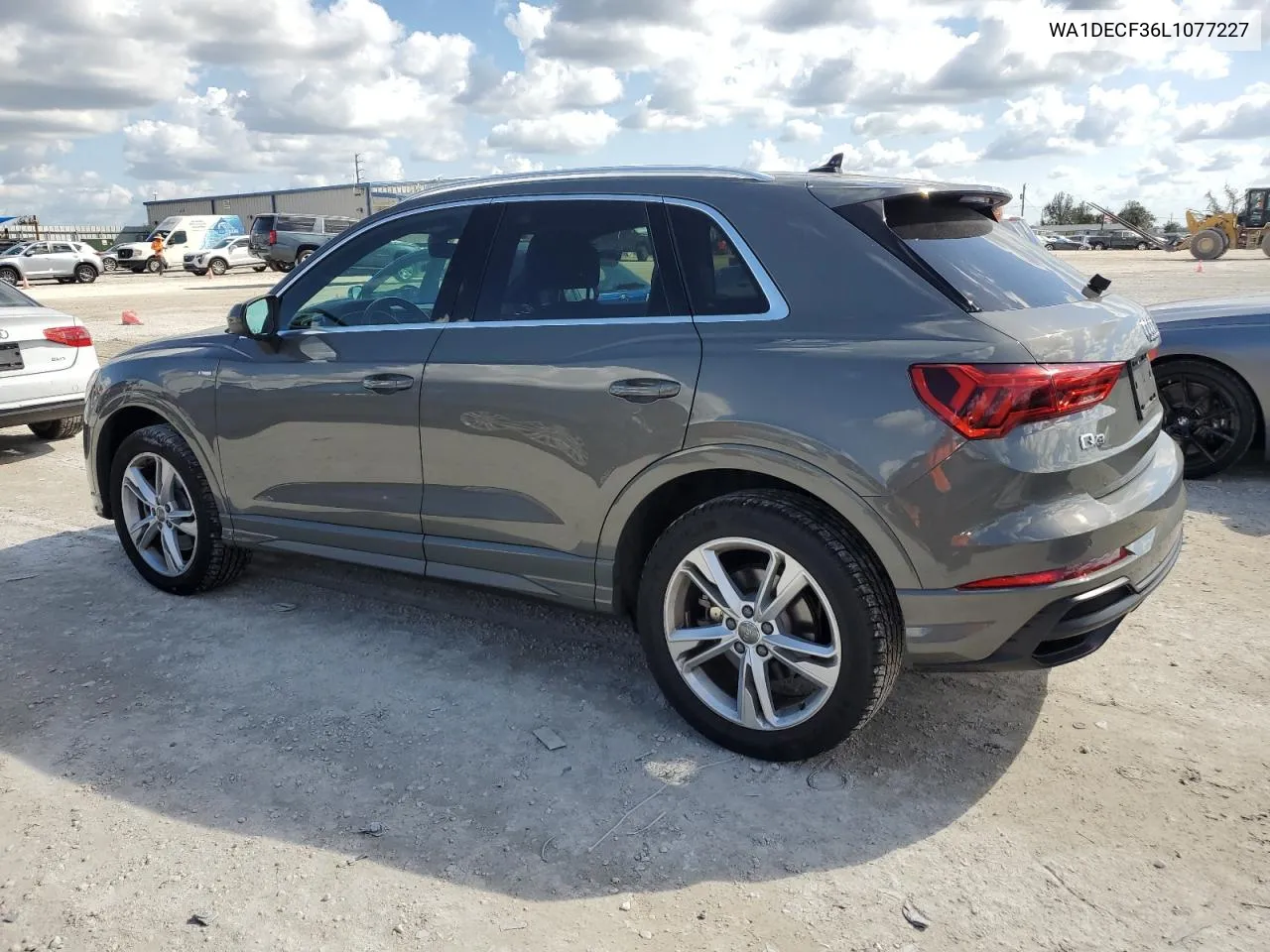 2020 Audi Q3 Premium S Line VIN: WA1DECF36L1077227 Lot: 77564294