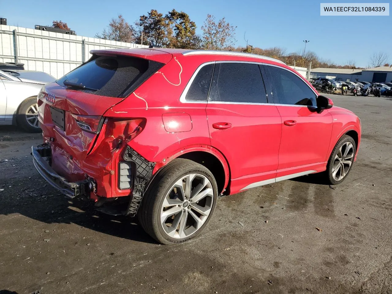 2020 Audi Q3 Premium Plus S-Line VIN: WA1EECF32L1084339 Lot: 77962814