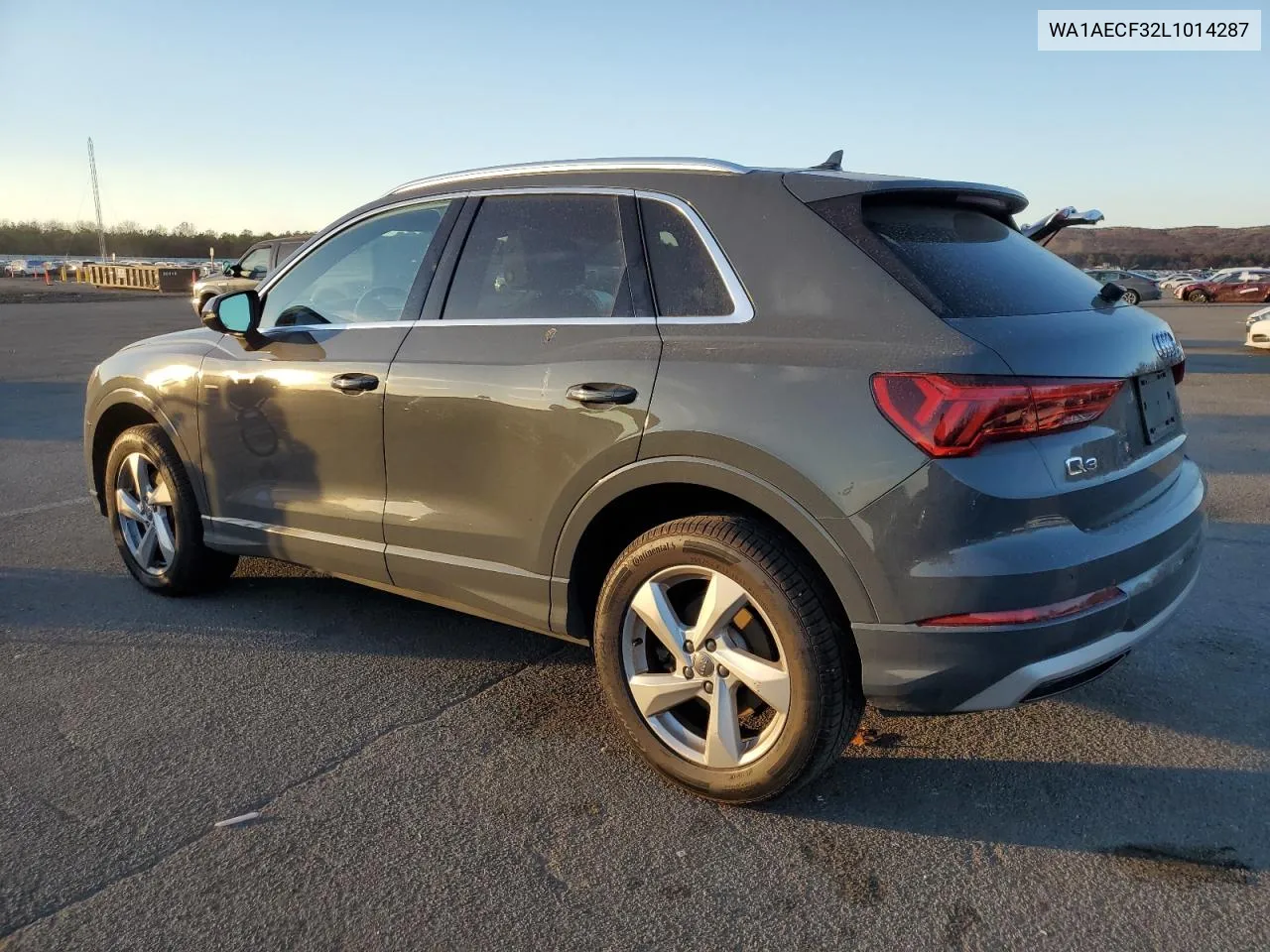 2020 Audi Q3 Premium VIN: WA1AECF32L1014287 Lot: 79616054