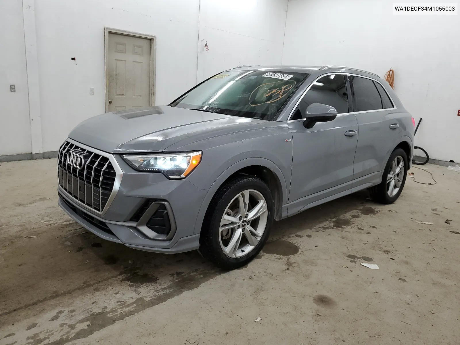 2021 Audi Q3 Premium S Line 45 VIN: WA1DECF34M1055003 Lot: 55627754