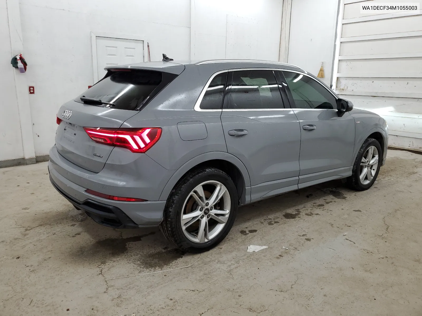 2021 Audi Q3 Premium S Line 45 VIN: WA1DECF34M1055003 Lot: 55627754