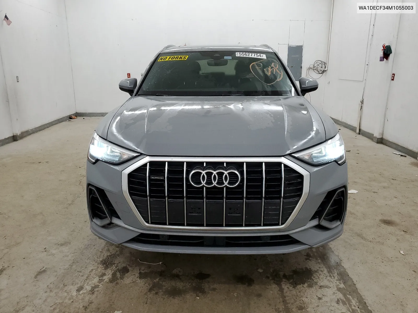 2021 Audi Q3 Premium S Line 45 VIN: WA1DECF34M1055003 Lot: 55627754