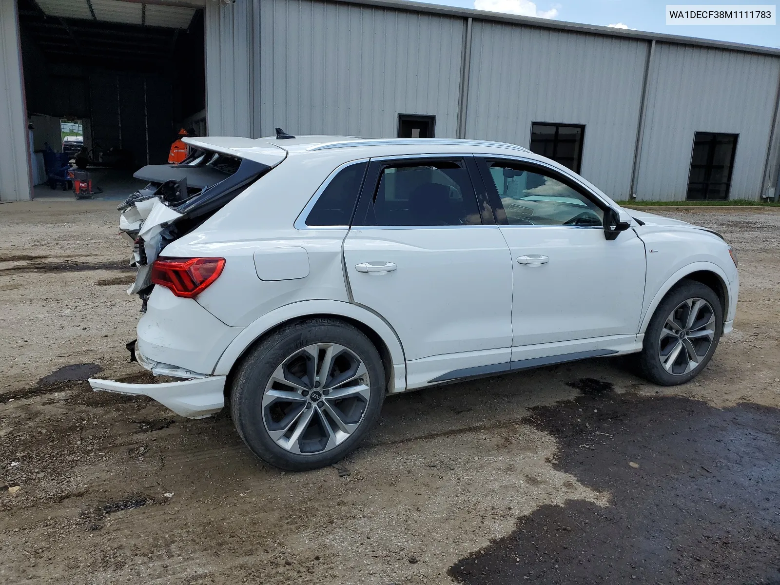 WA1DECF38M1111783 2021 Audi Q3 Premium S Line 45