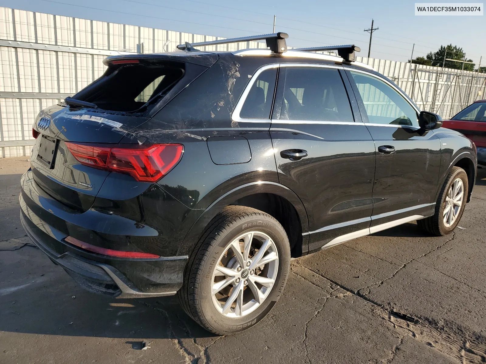 2021 Audi Q3 Premium S Line 45 VIN: WA1DECF35M1033074 Lot: 65041214