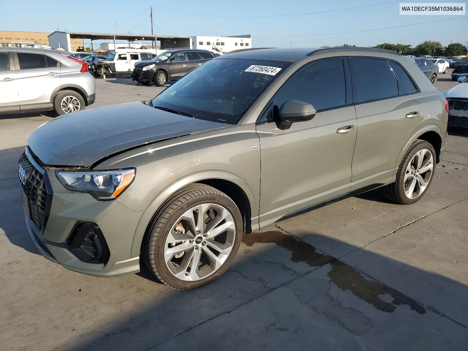 WA1DECF35M1036864 2021 Audi Q3 Premium S Line 45