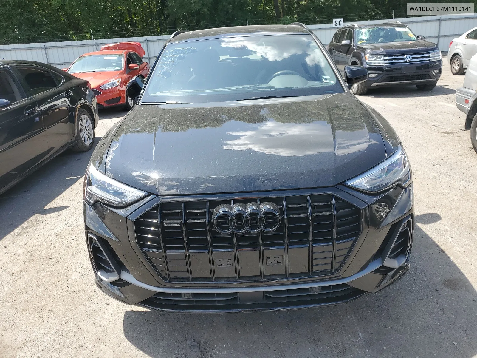 2021 Audi Q3 Premium S Line 45 VIN: WA1DECF37M1110141 Lot: 67453314