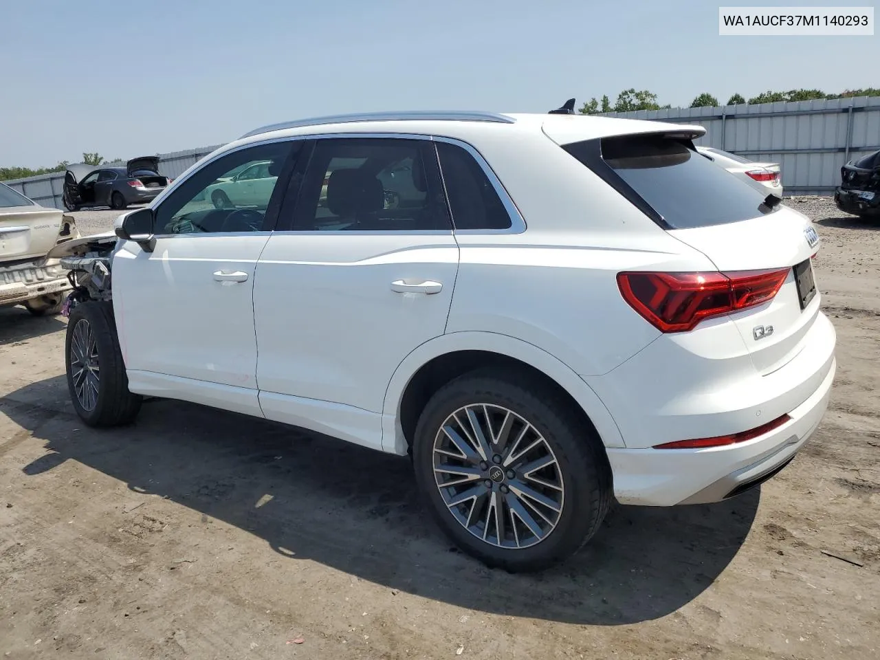 2021 Audi Q3 Premium 40 VIN: WA1AUCF37M1140293 Lot: 69114944