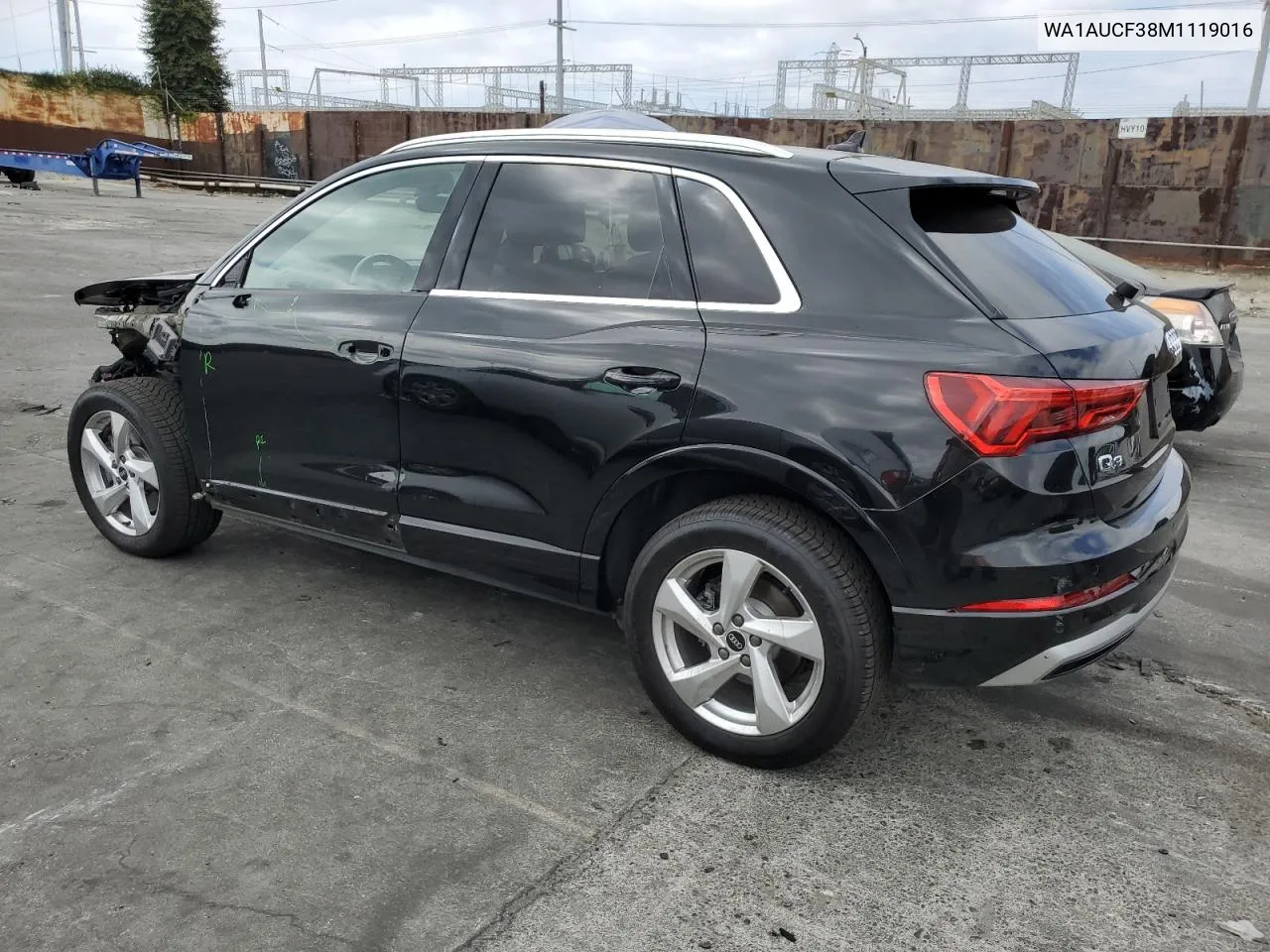 2021 Audi Q3 Premium 40 VIN: WA1AUCF38M1119016 Lot: 70894524