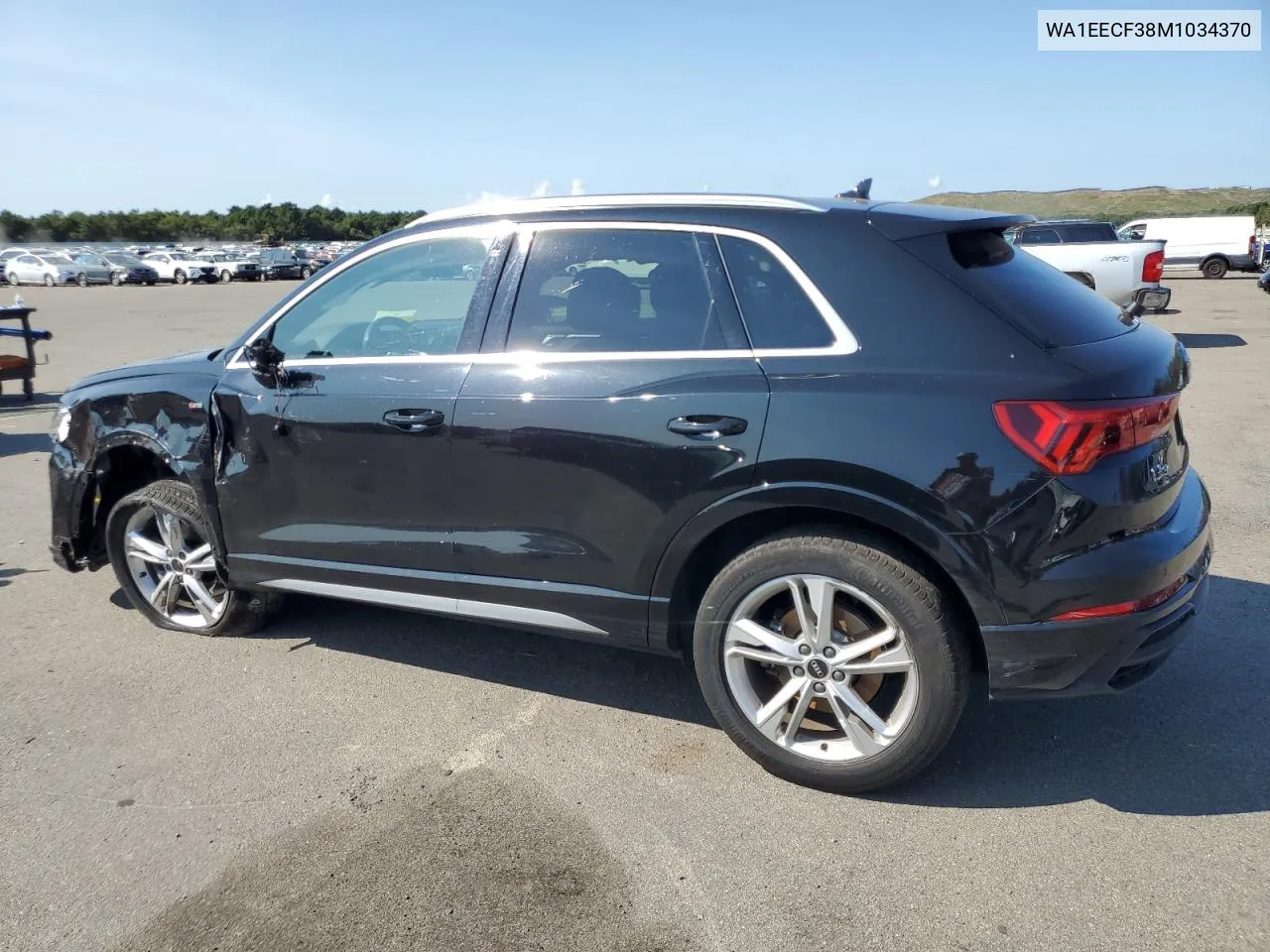 2021 Audi Q3 Premium Plus S Line 45 VIN: WA1EECF38M1034370 Lot: 71273134