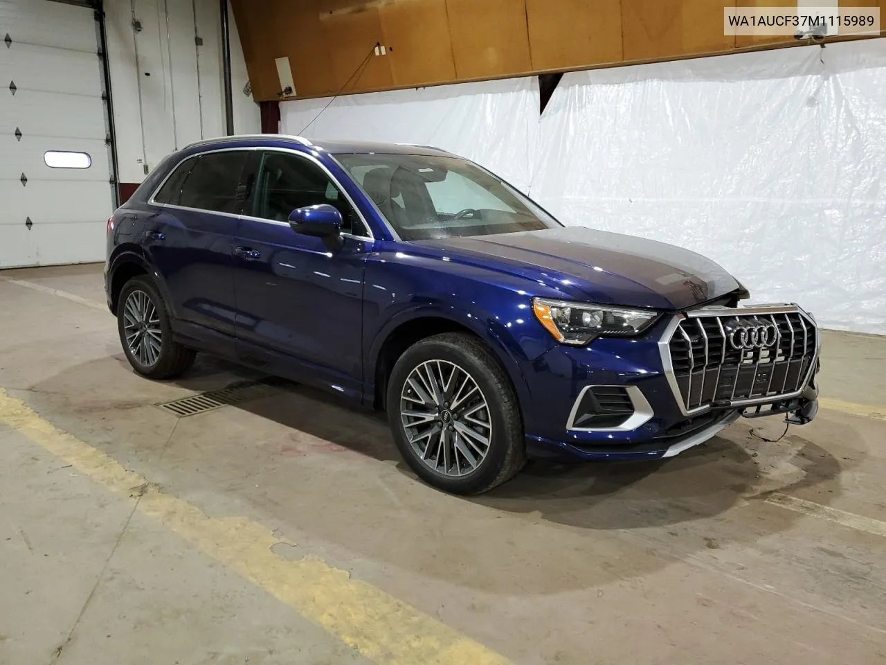 WA1AUCF37M1115989 2021 Audi Q3 Premium 40