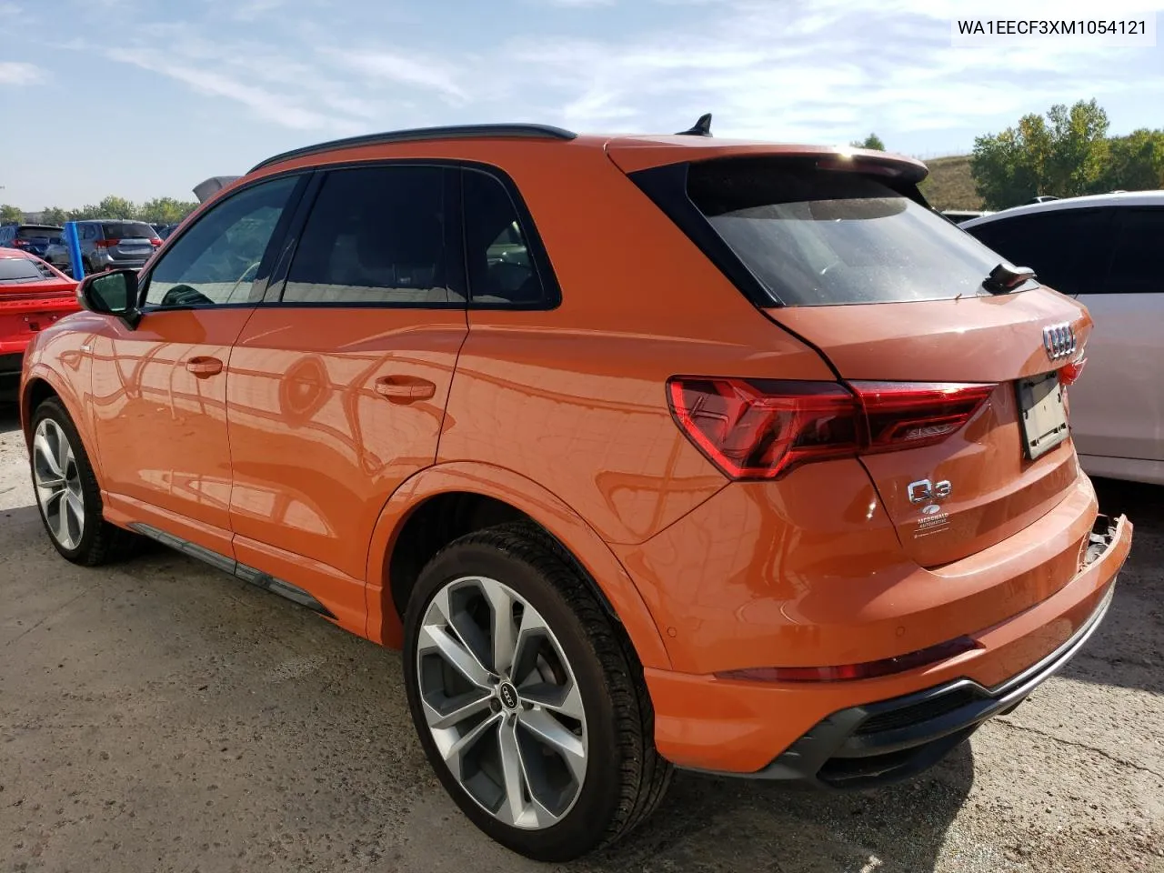 2021 Audi Q3 Premium Plus S Line 45 VIN: WA1EECF3XM1054121 Lot: 73196114